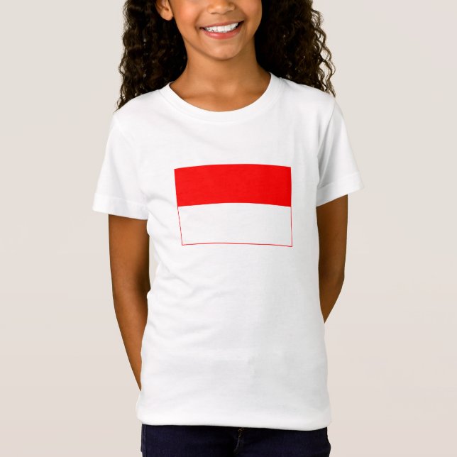 T-Shirt Drapeau Indonésie (Devant)