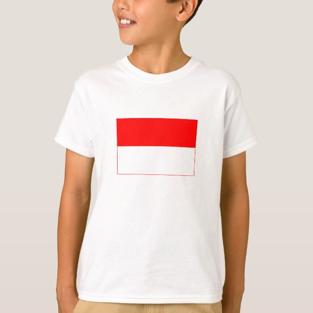 T-shirt Drapeau Indonésie (Devant)