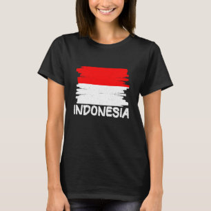 T-shirt Drapeau Indonésie cool
