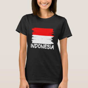 T-shirt Drapeau Indonésie cool