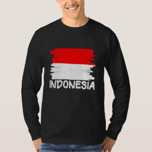 T-shirt Drapeau Indonésie Cool