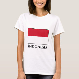 T-shirt Drapeau indonésien
