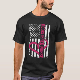 T-shirt Drapeau Infirmière Enregistré Pour Les Femmes Rn