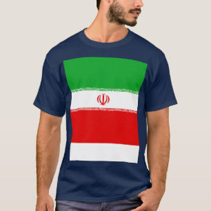 T-shirt Drapeau Iran