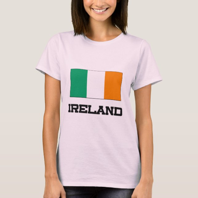 T-shirt Drapeau irlandais (Devant)