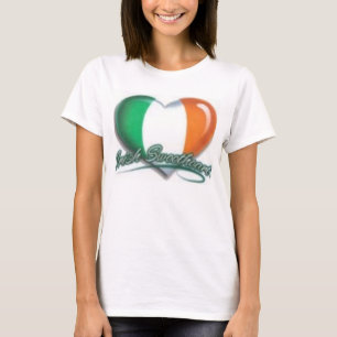 T-shirt drapeau irlandais