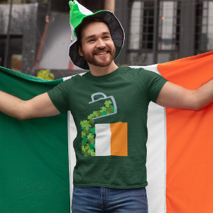 T-shirt Drapeau irlandais