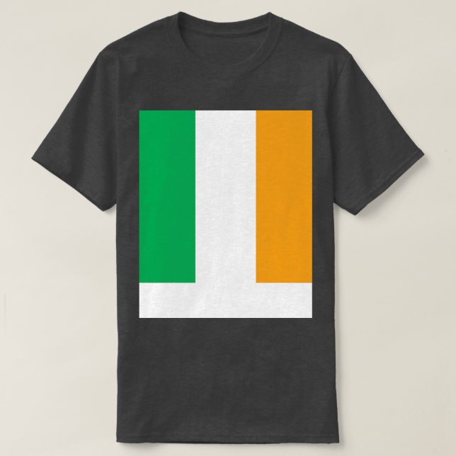 T-shirt Drapeau irlandais (Design devant)
