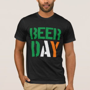 T-shirt Drapeau irlandais 2016 Couleurs de la bière