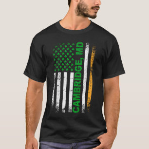 T-shirt Drapeau irlandais américain Cambridge, MD