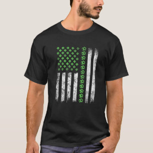 T-shirt Drapeau irlandais américain de la Saint Patrick So