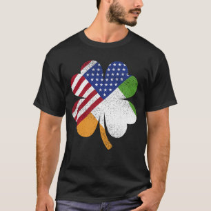 T-shirt Drapeau irlandais américain Irlande Drapeau irland