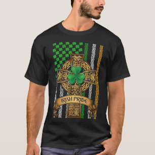 T-shirt Drapeau irlandais américain Irlande Drapeau St Pat
