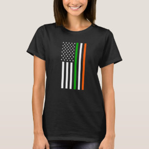 T-shirt Drapeau irlandais américain Irlande Irlande Irland