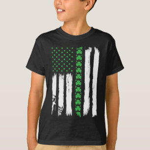 T-shirt Drapeau irlandais américain St Patrick's Day