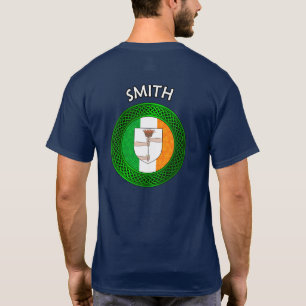 T-shirt Drapeau irlandais Clover Celtic Knot - Smith