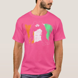 T-shirt Drapeau irlandais cool Drapeau irlandais Judo