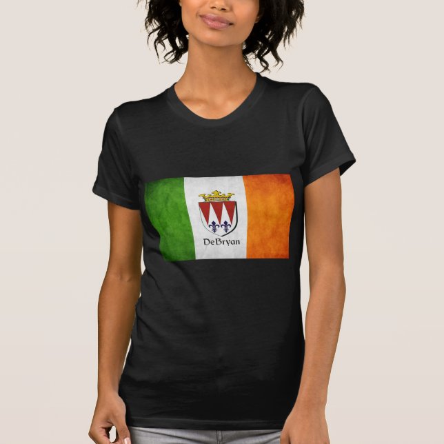 T-shirt Drapeau irlandais DeBryan (Devant)