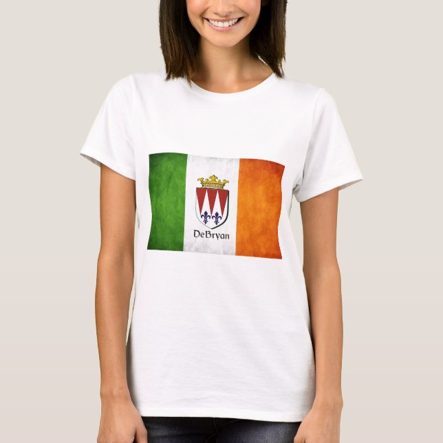 T-shirt Drapeau irlandais DeBryan (Devant)
