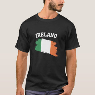 T-shirt Drapeau irlandais Dublin Vacances Irlande Souvenir