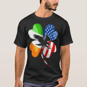 T-shirt Drapeau irlandais Eagle Lover St