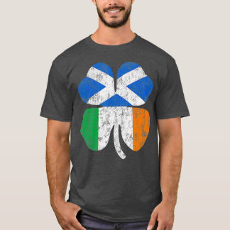 T-shirt Drapeau irlandais écossais Irlande Écosse St patri