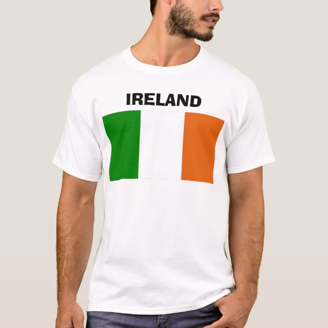 T-shirt Drapeau irlandais, Irlande, IRLANDE (Devant)