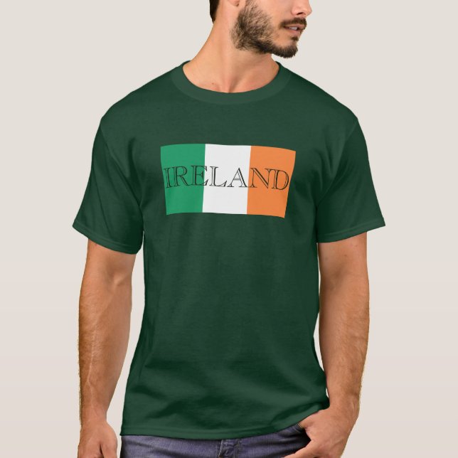 T-shirt Drapeau irlandais mccnt (Devant)