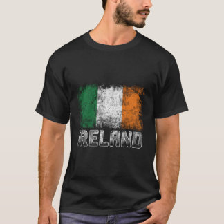 T-shirt Drapeau Irlandais Patriotique De La Fête De La Sai