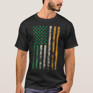 T-shirt Drapeau irlandais Shamrock Drapeau irlandais Homme