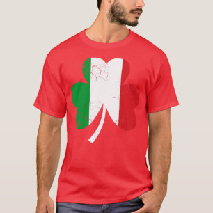 T-shirt Drapeau irlandais Shamrock patrimoine St patrick D