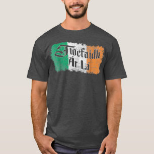 T-shirt Drapeau irlandais Tiocfaidh Ar La - Irlande Vintag