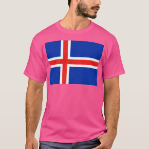 T-shirt Drapeau islandais