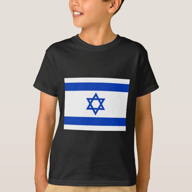 T-shirt Drapeau Israël (Devant)
