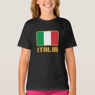 T-shirt Drapeau Italia