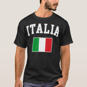 T-shirt Drapeau Italia Italie