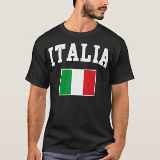 T-shirt Drapeau Italia Italie