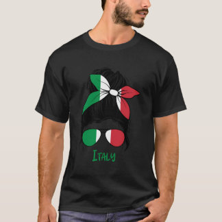 T-shirt Drapeau Italia Italie