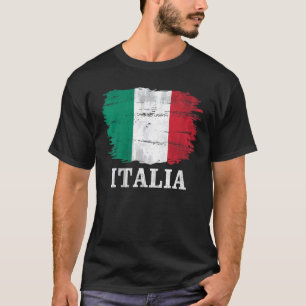 T-shirt Drapeau Italia vintage Pour L'Italie Italiano Ital
