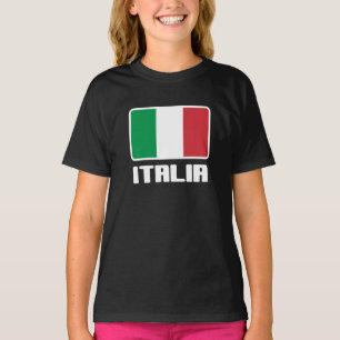 T-shirt Drapeau Italie