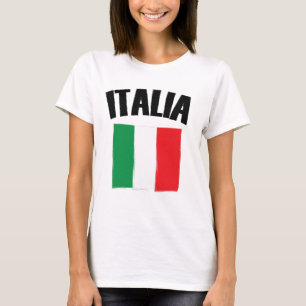 T-shirt Drapeau Italie