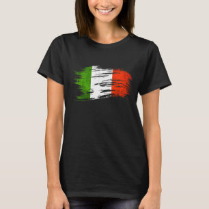 T-shirt Drapeau Italie