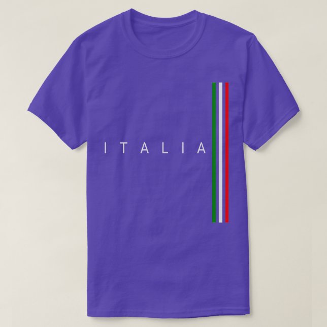 T-shirt Drapeau italie (Design devant)