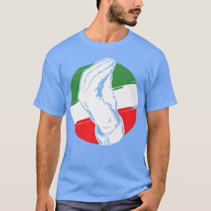 T-shirt Drapeau Italie Rome Gesture italienne Pizza Floren