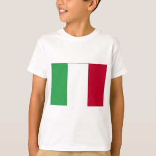 T-SHIRT DRAPEAU ITALIEN