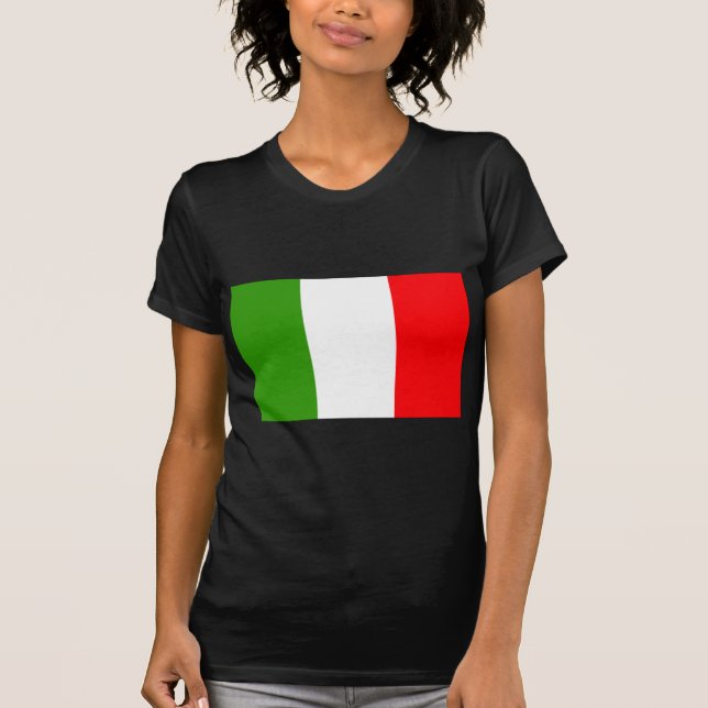 T-shirt Drapeau italien (Devant)