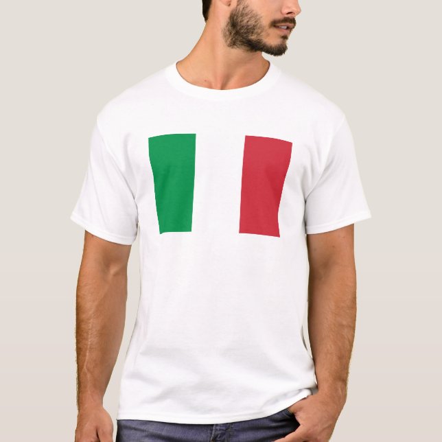 T-shirt Drapeau italien (Devant)