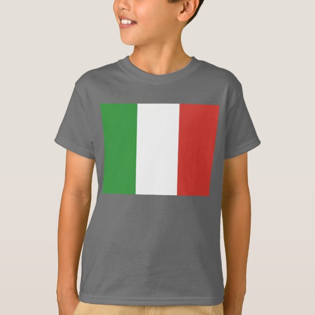T-shirt Drapeau italien (Devant)