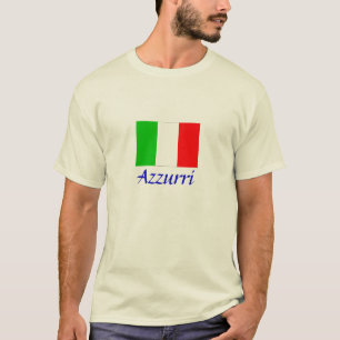T-shirt Drapeau italien "Azzurri"