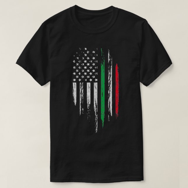T-shirt Drapeau italien Combo Italie Italie Italie Patri (Design devant)